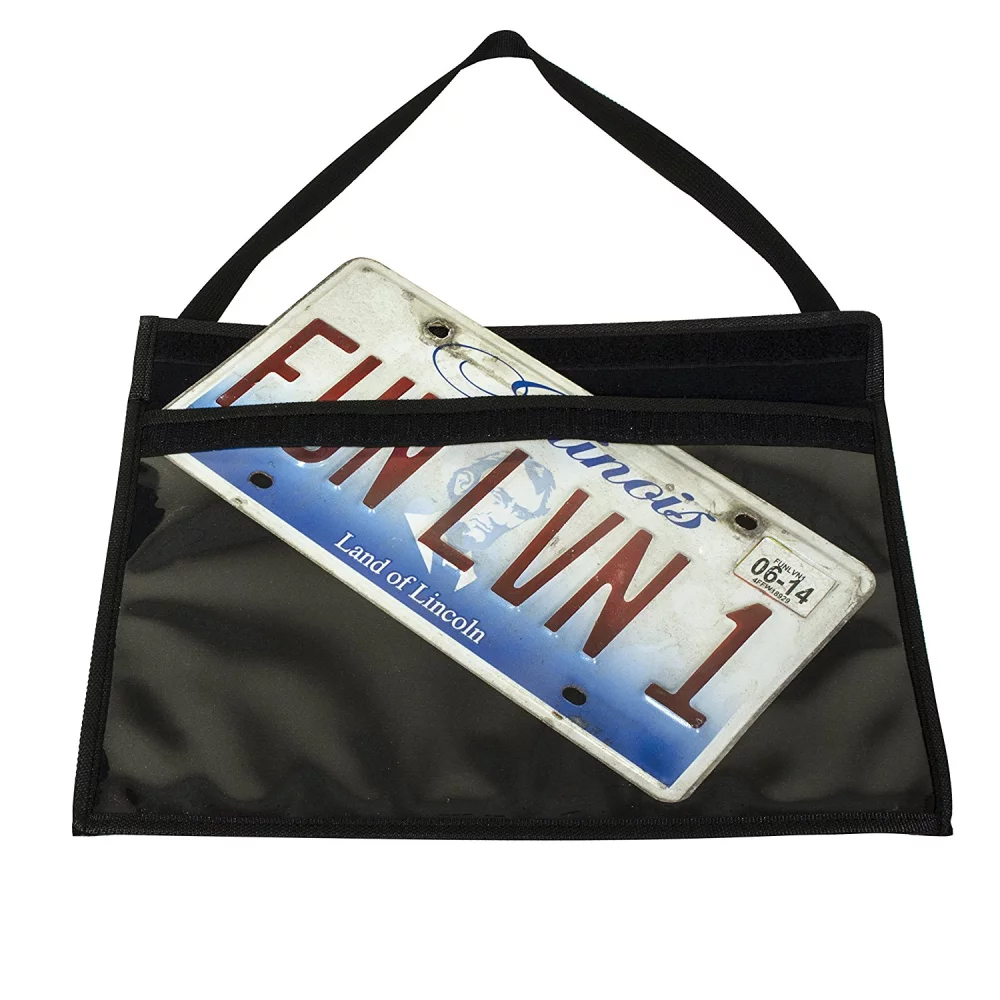 Dealer License Plate Bags