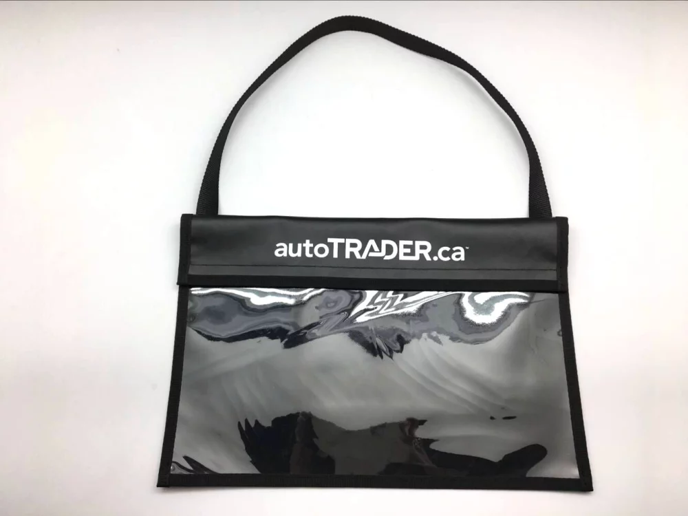 Sacs pour plaques d'immatriculation de concessionnaire