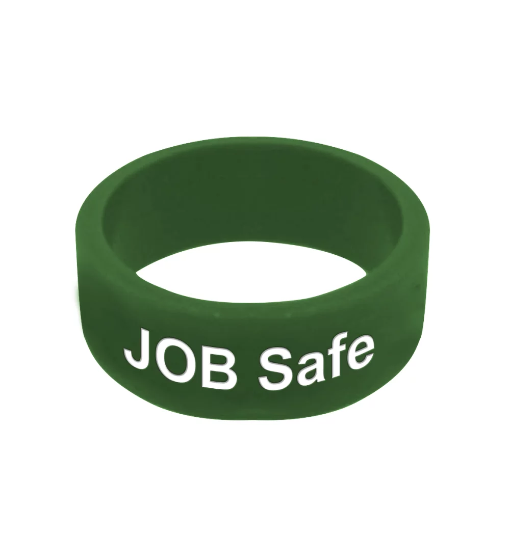 Bracelet de doigt avec logo en creux