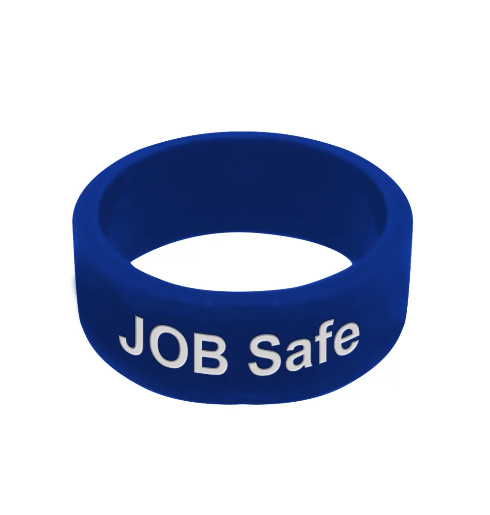 Bracelet de doigt avec logo en creux