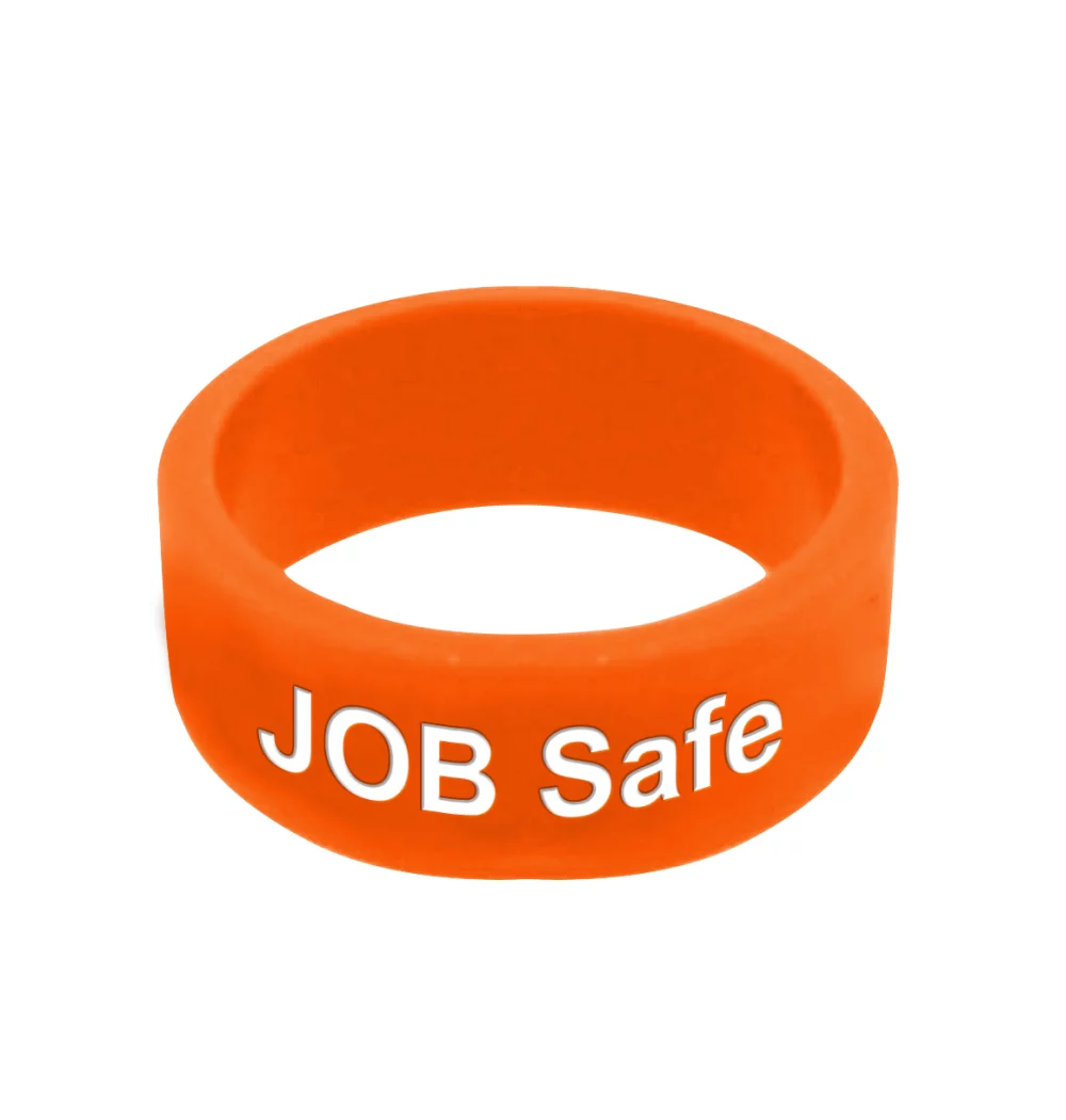 Bracelet de doigt avec logo en creux