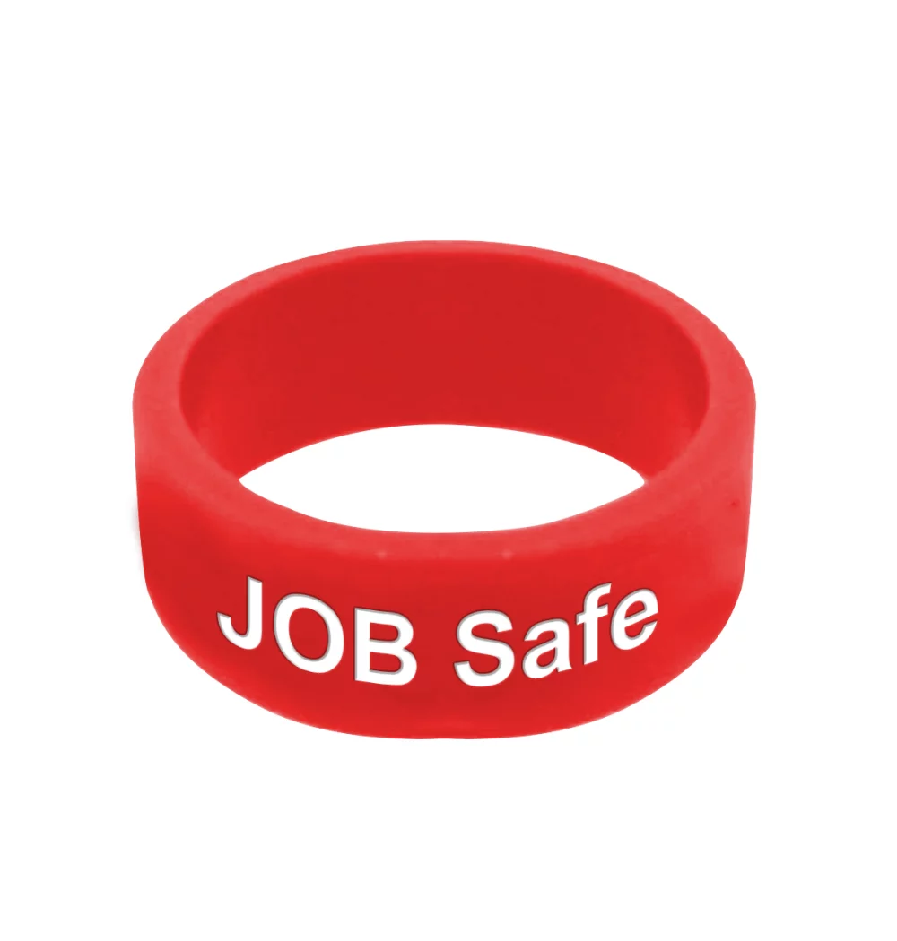 Bracelet de doigt avec logo en creux