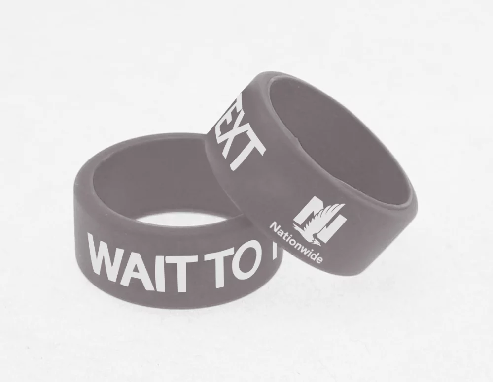 Fingerband w/Imprinted Logo