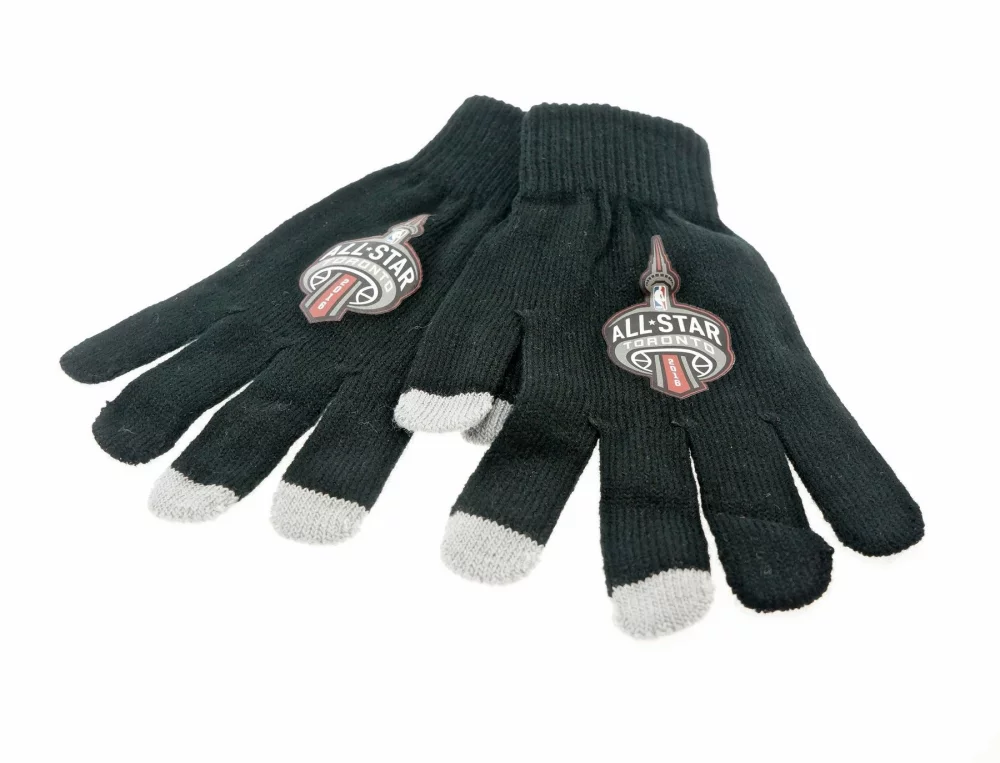 Gants pour texter avec patch de transfert de chaleur - Importation océanique