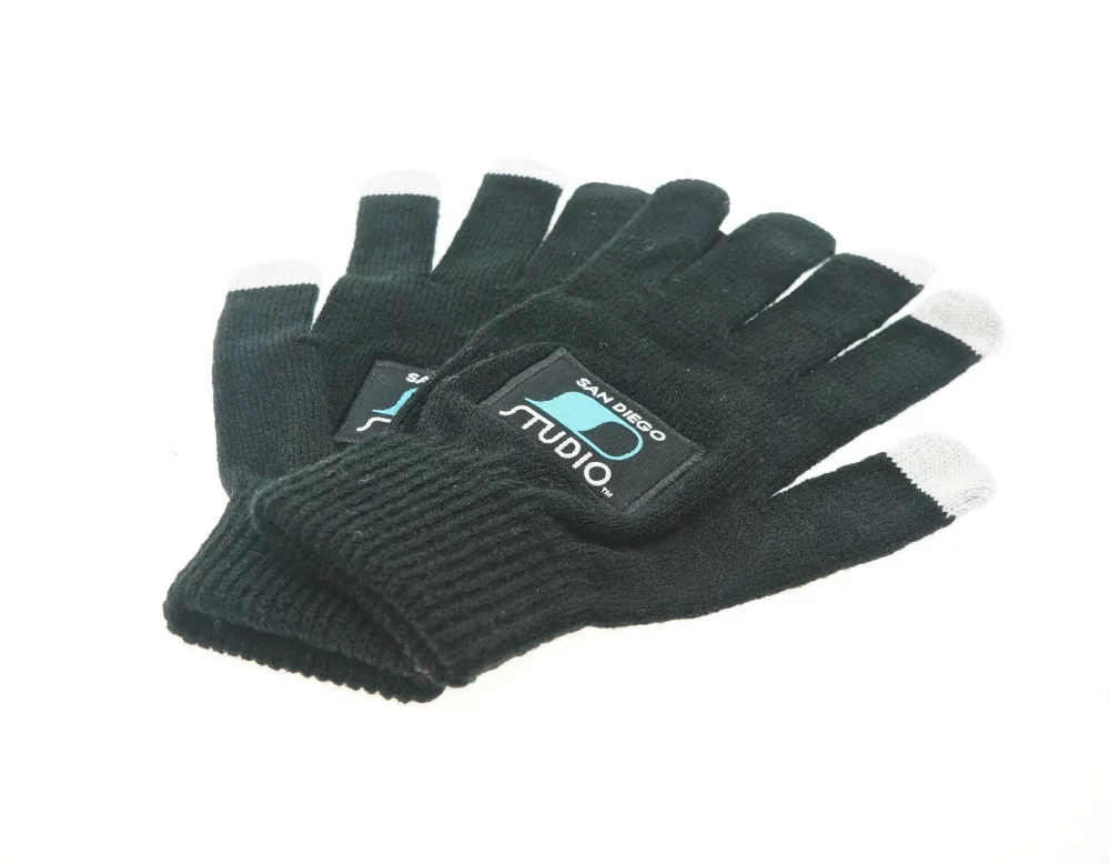 Gants pour envoyer des SMS - Patch tissé - Importation océanique
