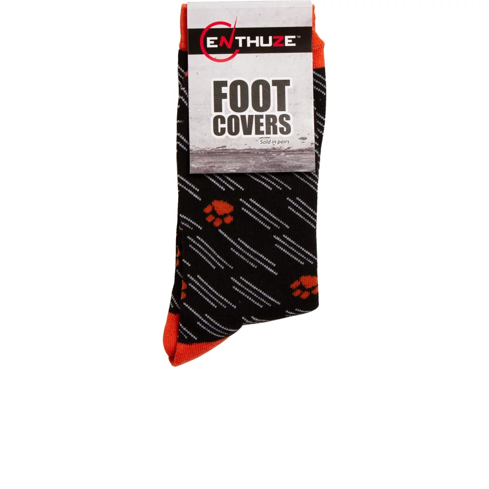 Carte d'en-tête de chaussette