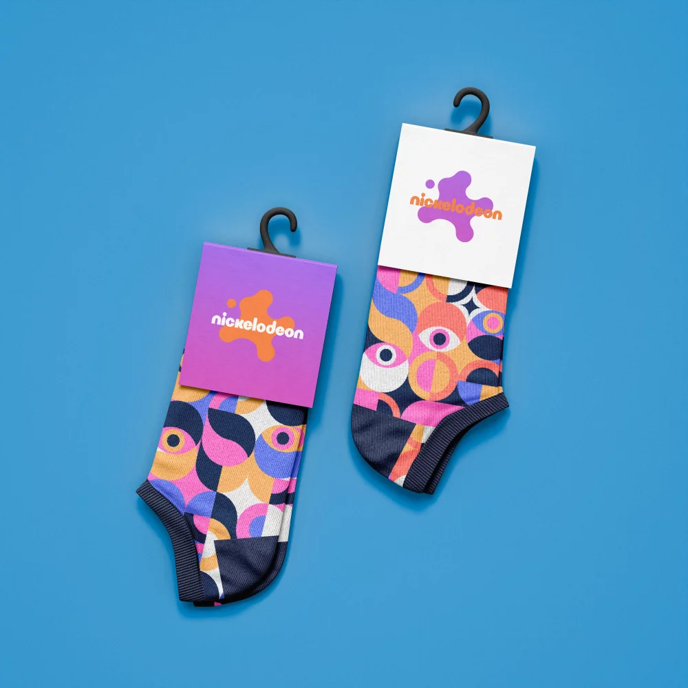 Carte d'en-tête de chaussette