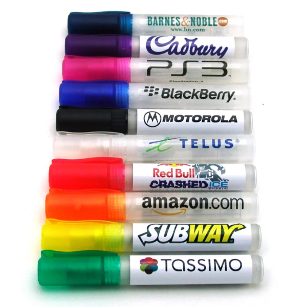 Vaporisateur de désinfectant pour les mains de 8 ml avec service express en 3 jours.