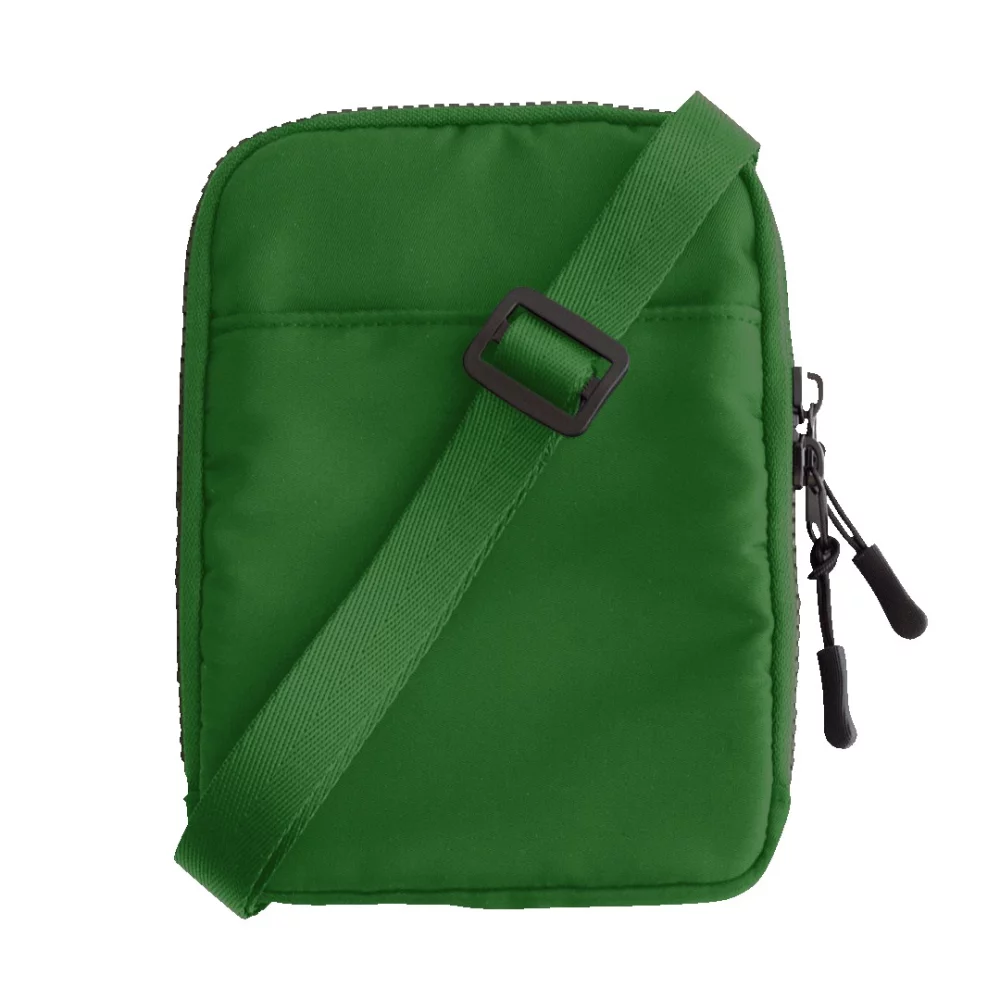 LL Crossbody Portrait Side Bag With Plastic Zipper (Air Import)