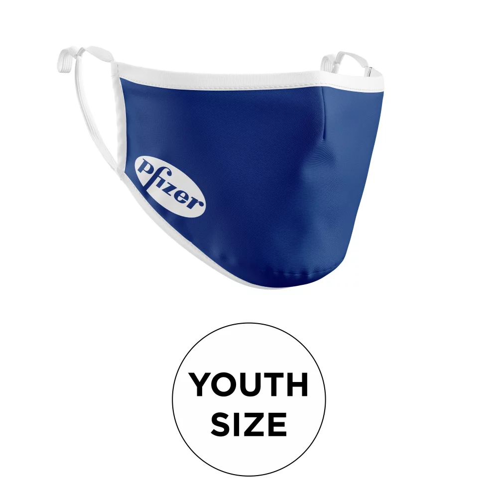 Mask - 3D 2 Ply Cotton Silkscreened Adjustable Ear Youth Size