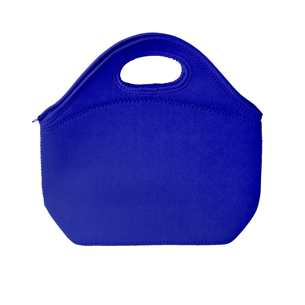 Sac à lunch en néoprène de petite taille en couleur pleine