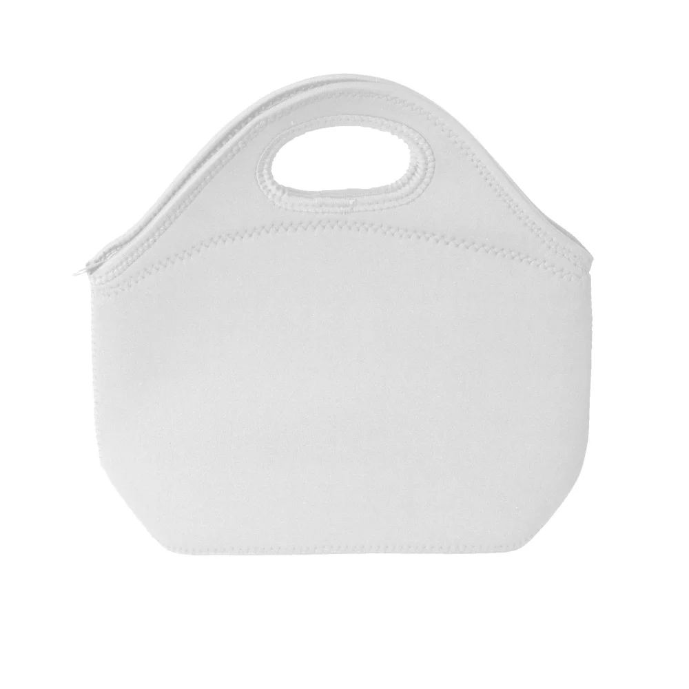 Sac à lunch en néoprène de petite taille en couleur pleine