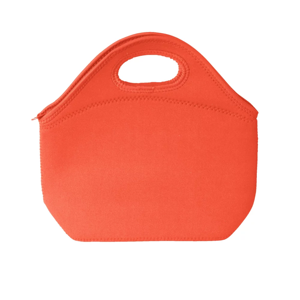 Sac à lunch en néoprène de petite taille en couleur pleine