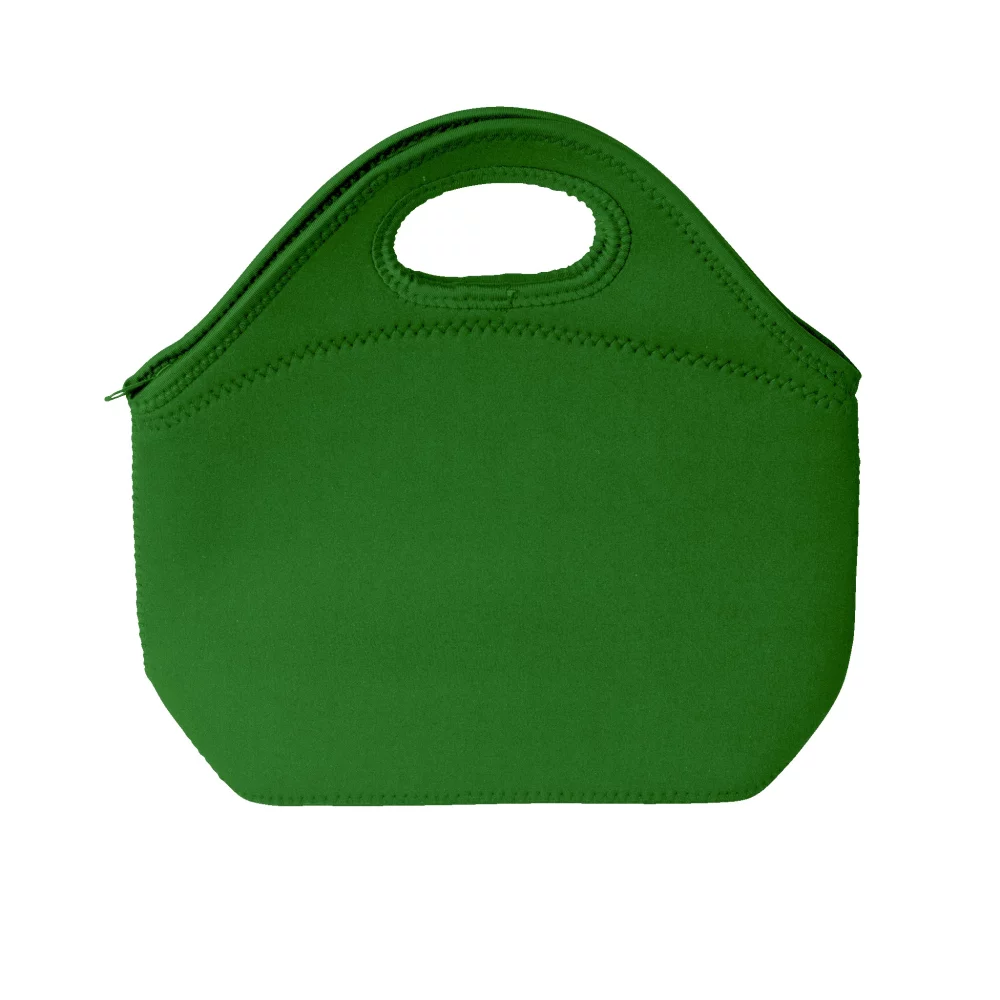 Sac à lunch en néoprène de petite taille en couleur pleine