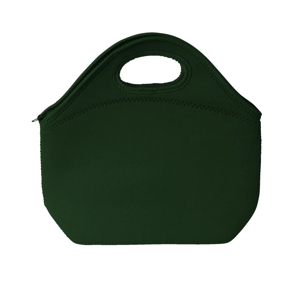 Sac à lunch en néoprène de petite taille en couleur pleine