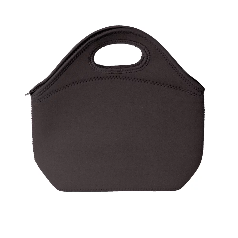 Sac à lunch en néoprène de petite taille en couleur pleine