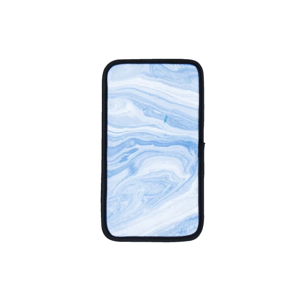 Support de téléphone en néoprène de couleur pleine