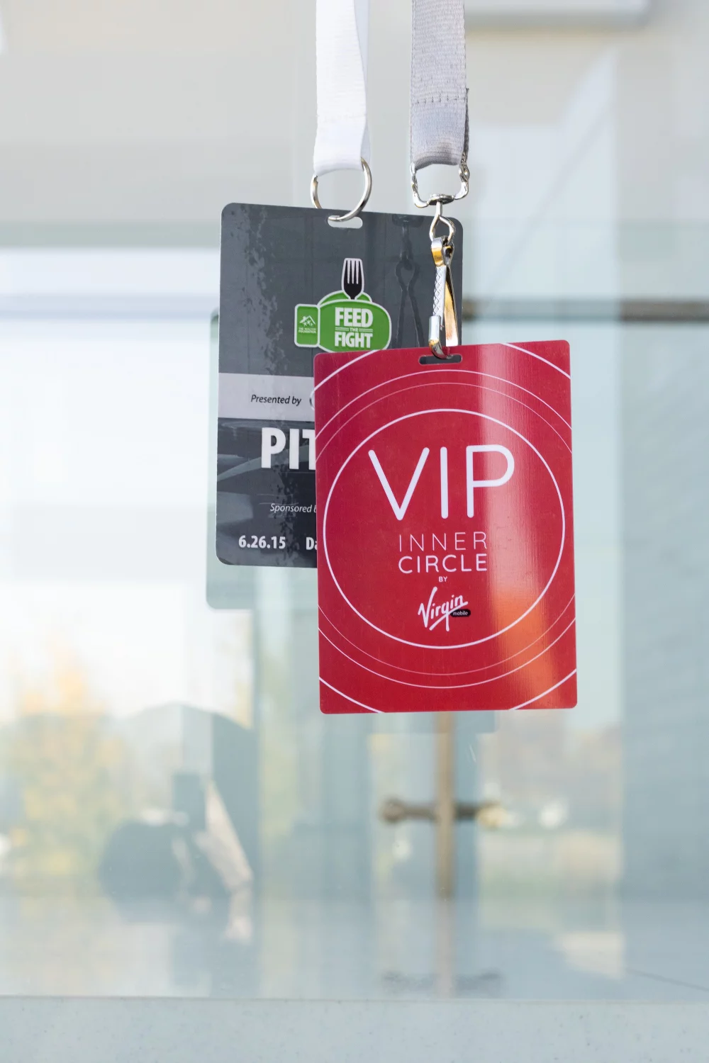 2.5" x 4.25" Premium Laminate Cardstock Lanyard Card - 30 mil