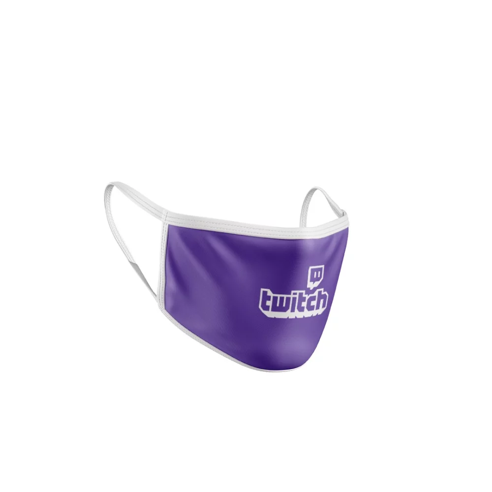 4 Ply Silk screened Cotton Face Mask