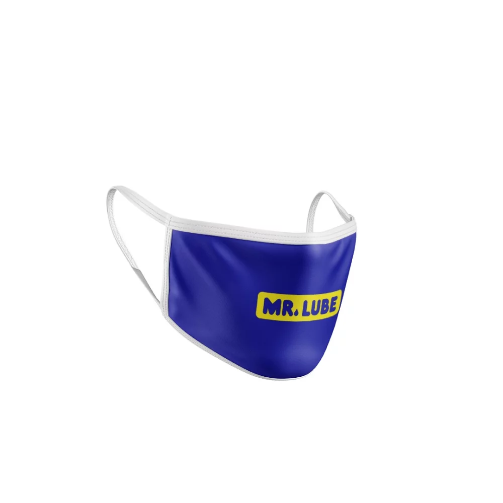 4 Ply Silk screened Cotton Face Mask