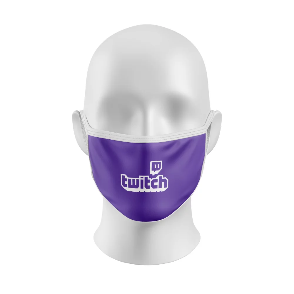 4 Ply Silk screened Cotton Face Mask