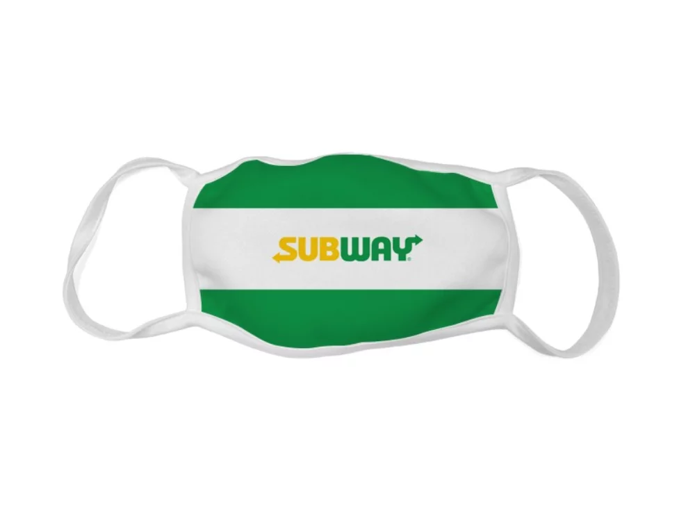 2 Ply Sublimated Polyester Mask with Filter Pocket