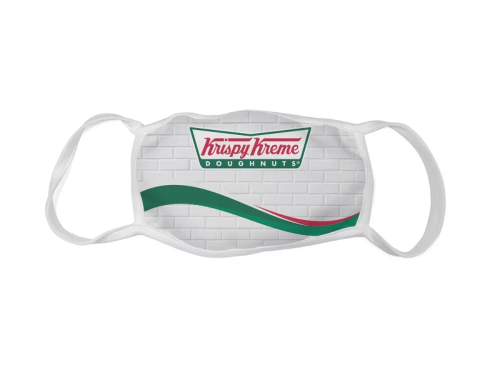 2 Ply Sublimated Polyester Mask with Filter Pocket