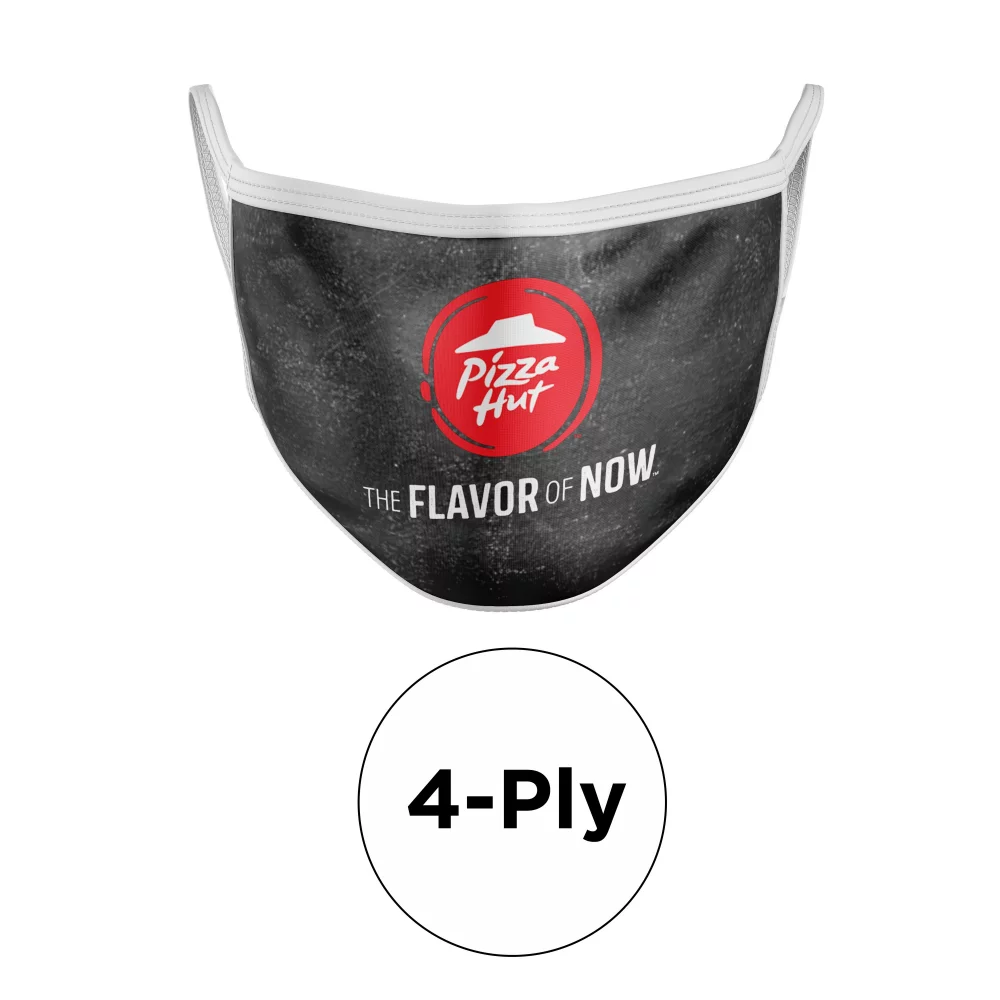 4 Ply Sublimated Polyester Mask