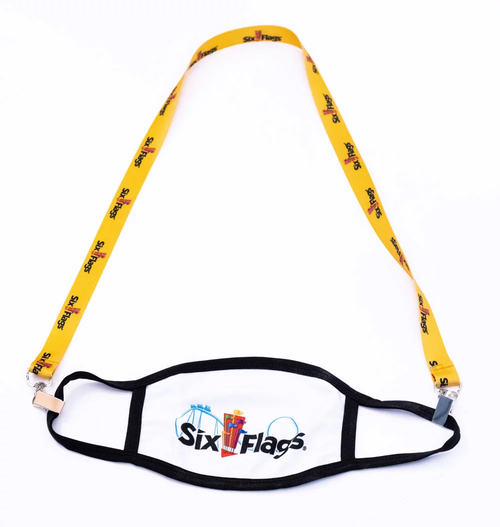 Sublimated Mask and Lanyard Set