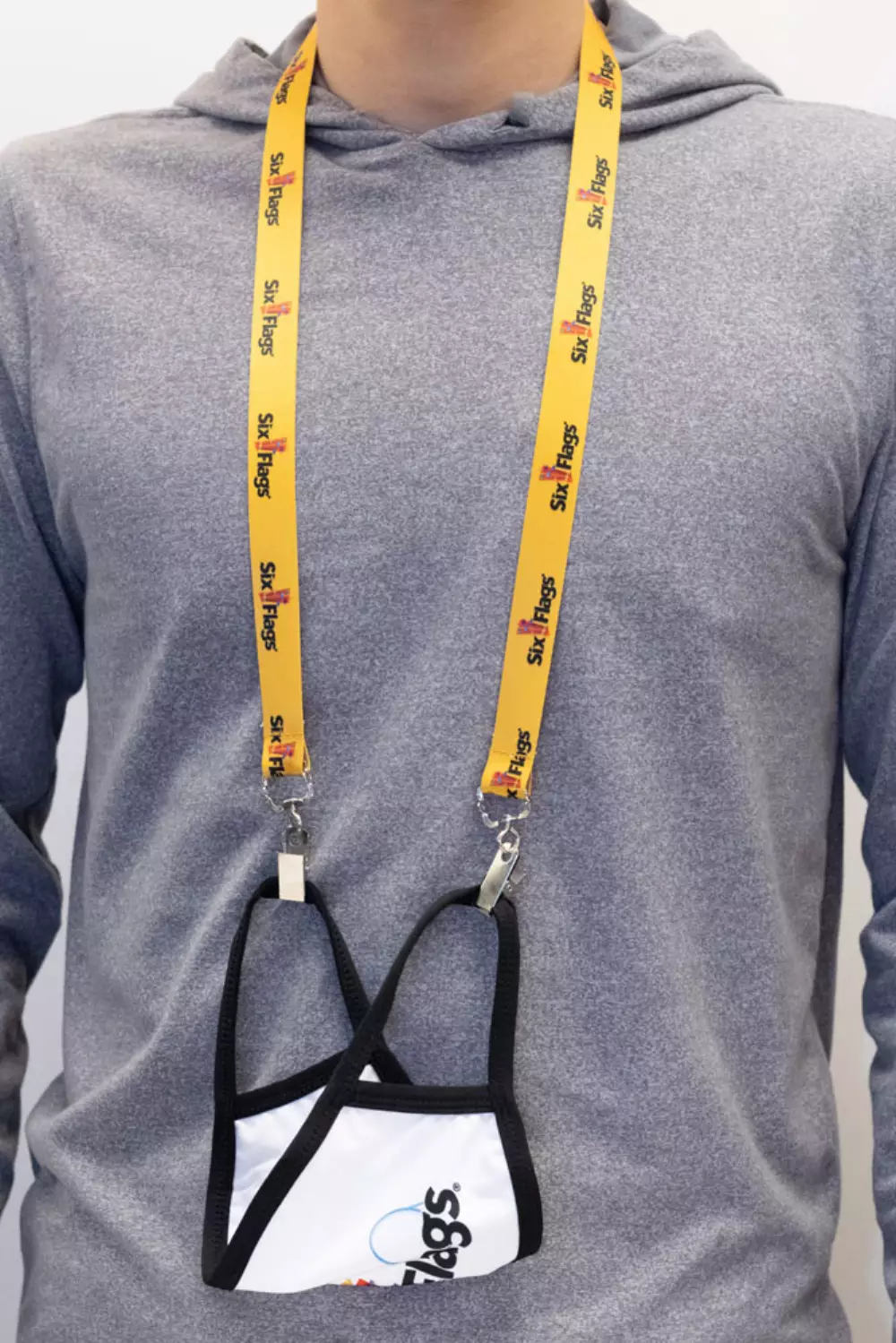 Sublimated Mask and Lanyard Set