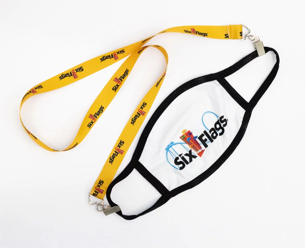 Sublimated Mask and Lanyard Set