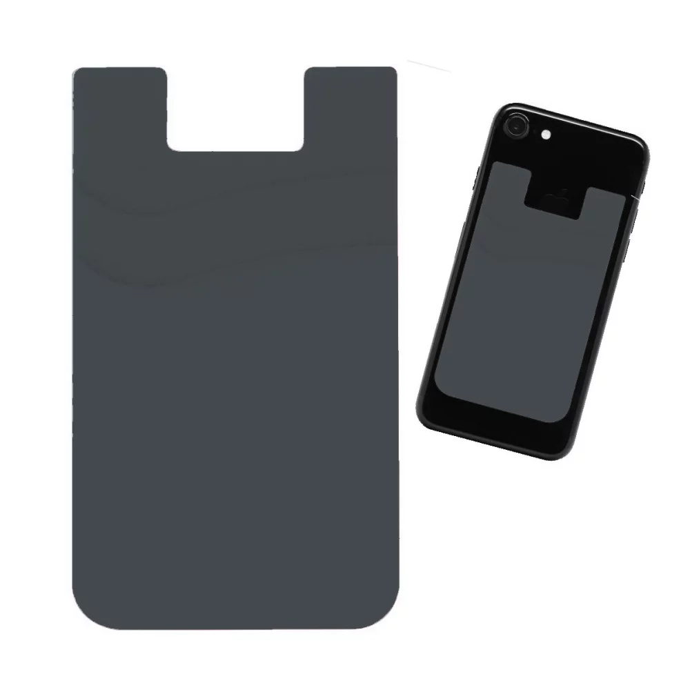 Double Pocket Silicone Wallet (Printed)