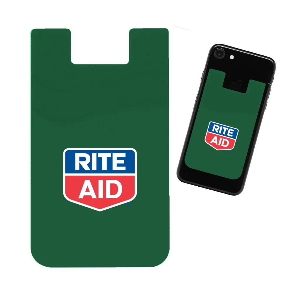 Double Pocket Silicone Wallet (Printed)