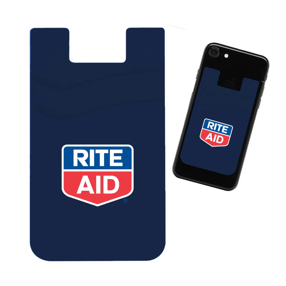 Portefeuille en silicone à double poche (imprimé)