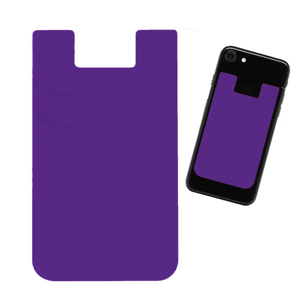 Double Pocket Silicone Wallet (Printed)