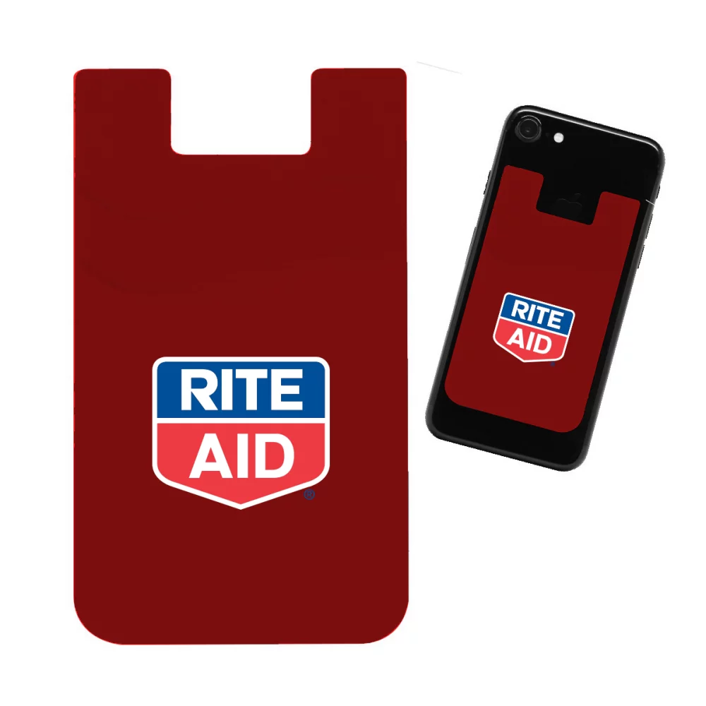 Double Pocket Silicone Wallet (Printed)