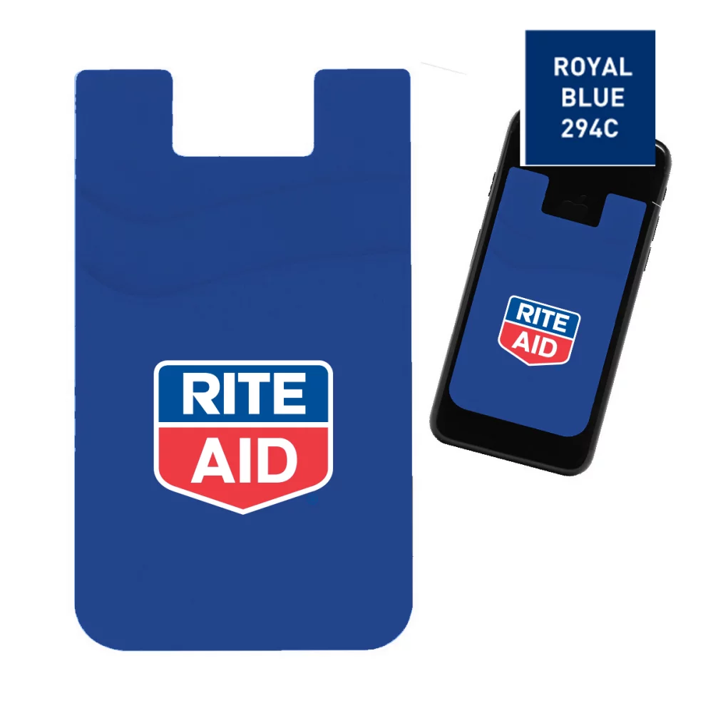 Double Pocket Silicone Wallet (Printed)