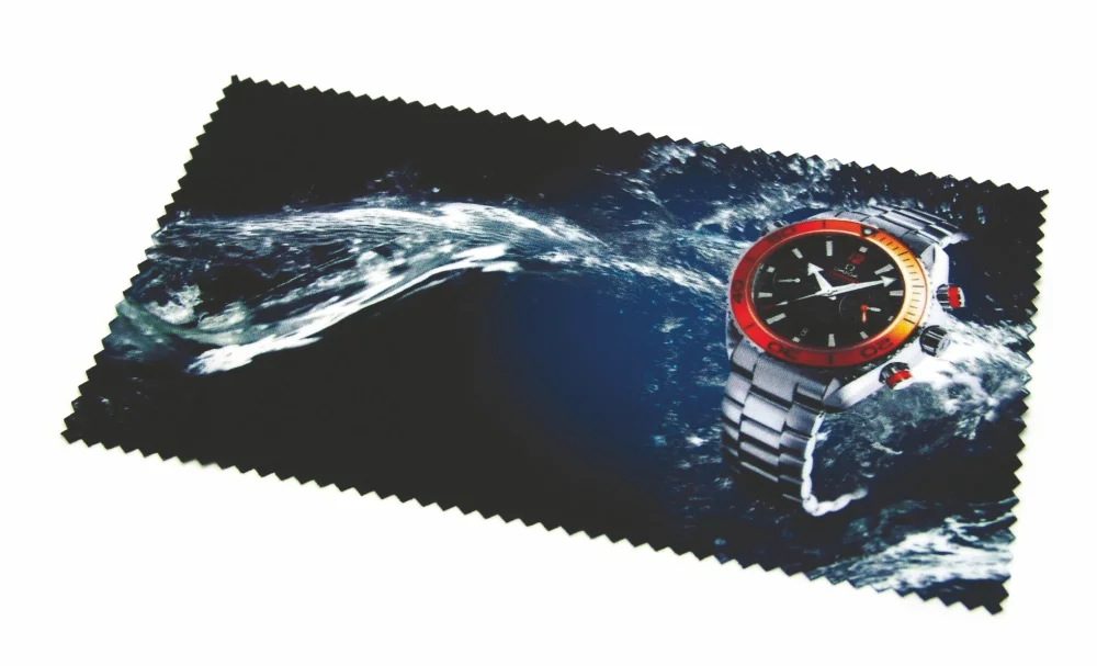 Chiffon en microfibre recyclée en couleur pleine RPET - 4" x 7"