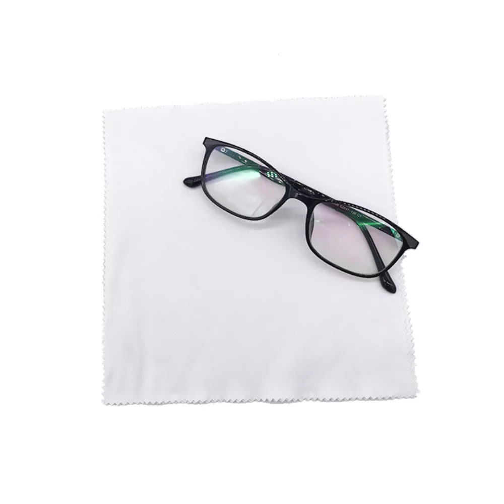 Chiffon en microfibre recyclée en couleur pleine RPET - 4" x 7"