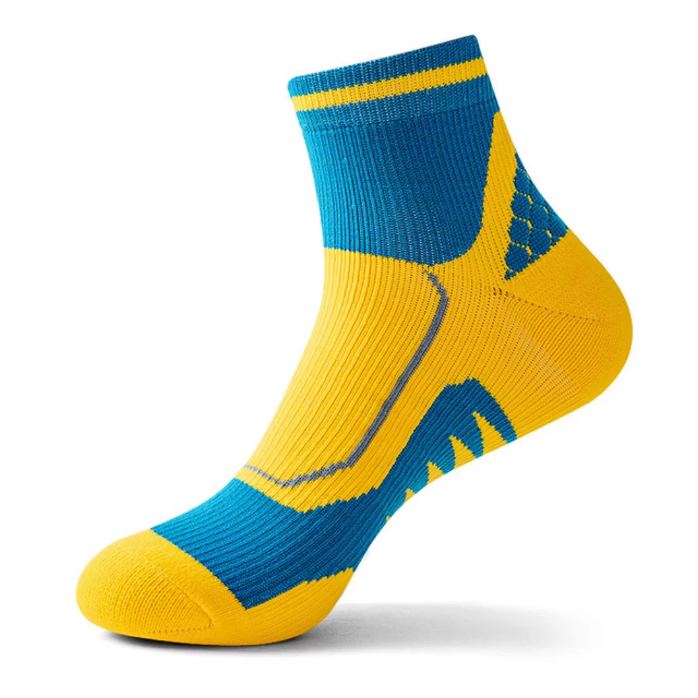 High-Performance Ankle Height Nylon Basketball Socks