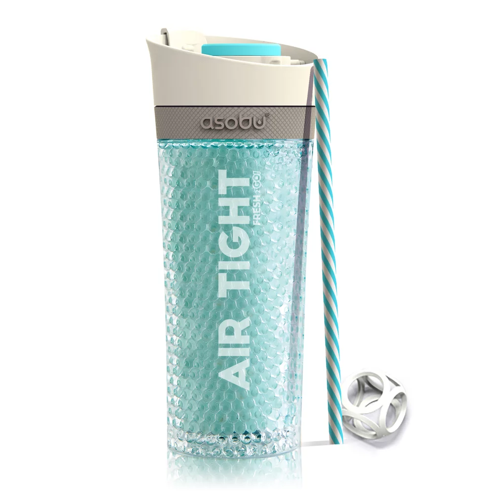 15 Oz. Fresh N Go® Pump N Chill Gel Tumbler
