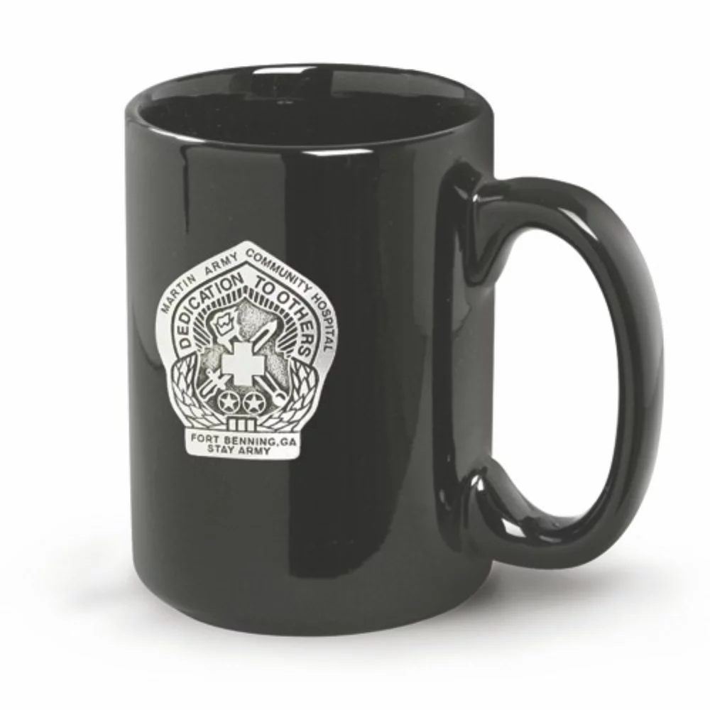 14 Oz. Jumbo "C" Handle Mug (Deep Etch)