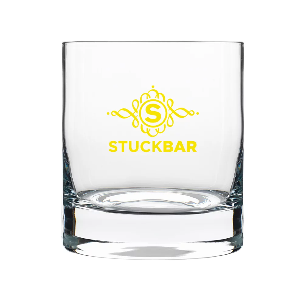 Verre à boisson à l'ancienne de 10,5 oz (sérigraphié)