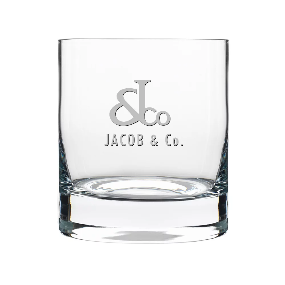 Verre à boisson à l'ancienne de 10,5 oz (sérigraphié)