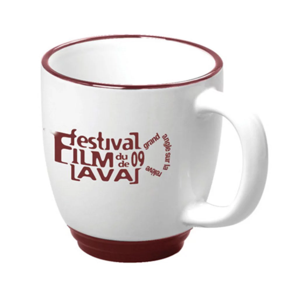 12 Oz. Two Tone Mug (Deep Etch)