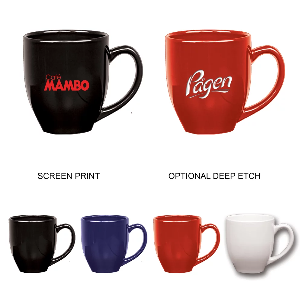 Mug en céramique unie de 14 oz.