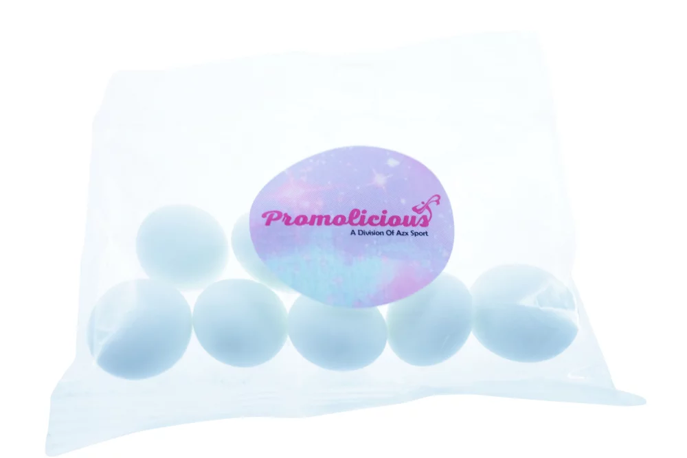 28g de bonbons à la menthe écossaise avec étiquette en couleur complète