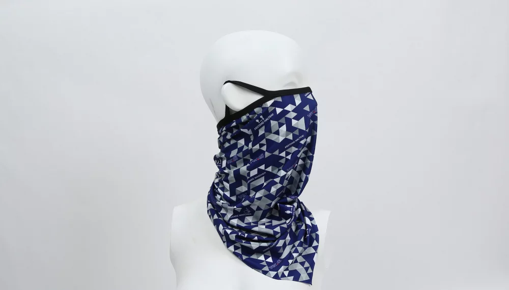 Masque tubulaire bandana en couleur pleine