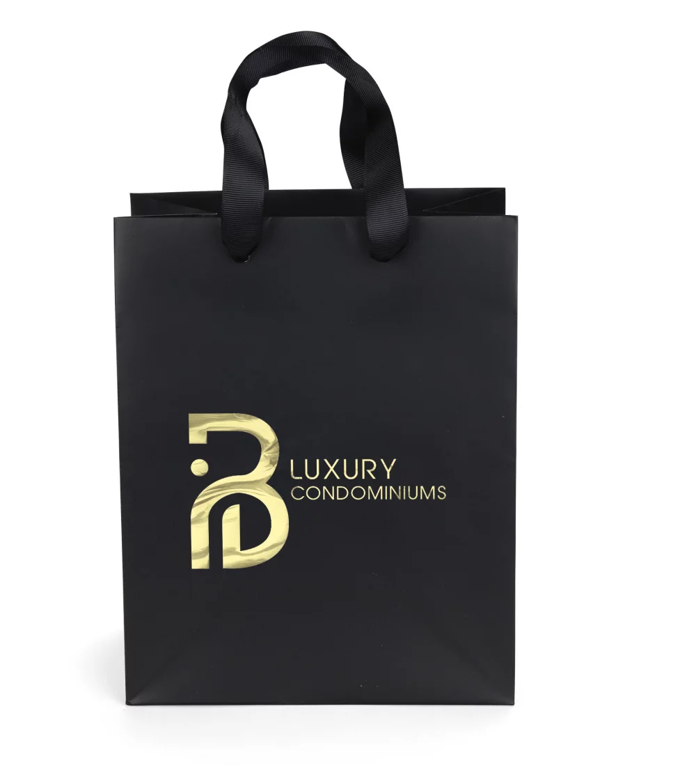 Elizabeth™ Ribbon Handle Matte Eurotote Bag