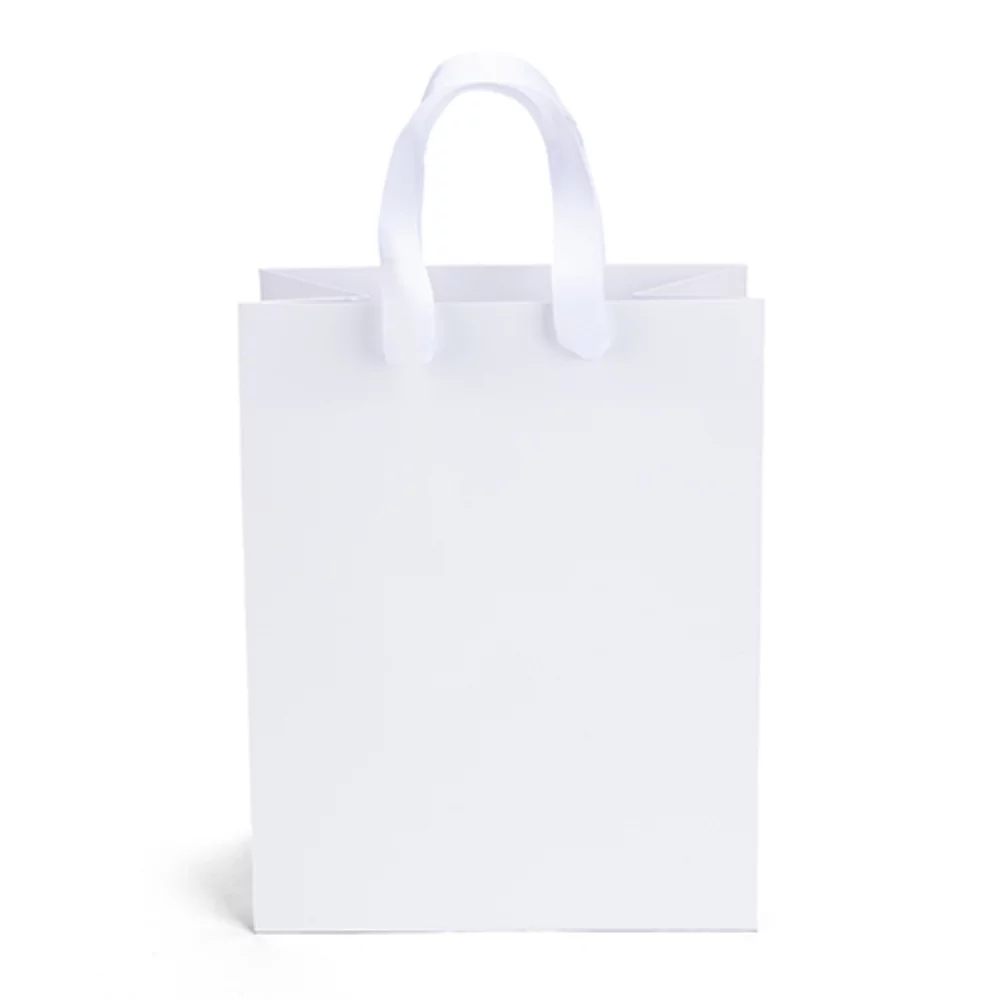 Elizabeth™ Ribbon Handle Matte Eurotote Bag